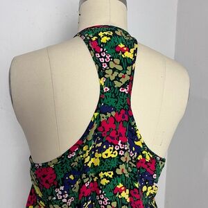 Parker 100% Silk Racerback Floral Mini Dress – Size S